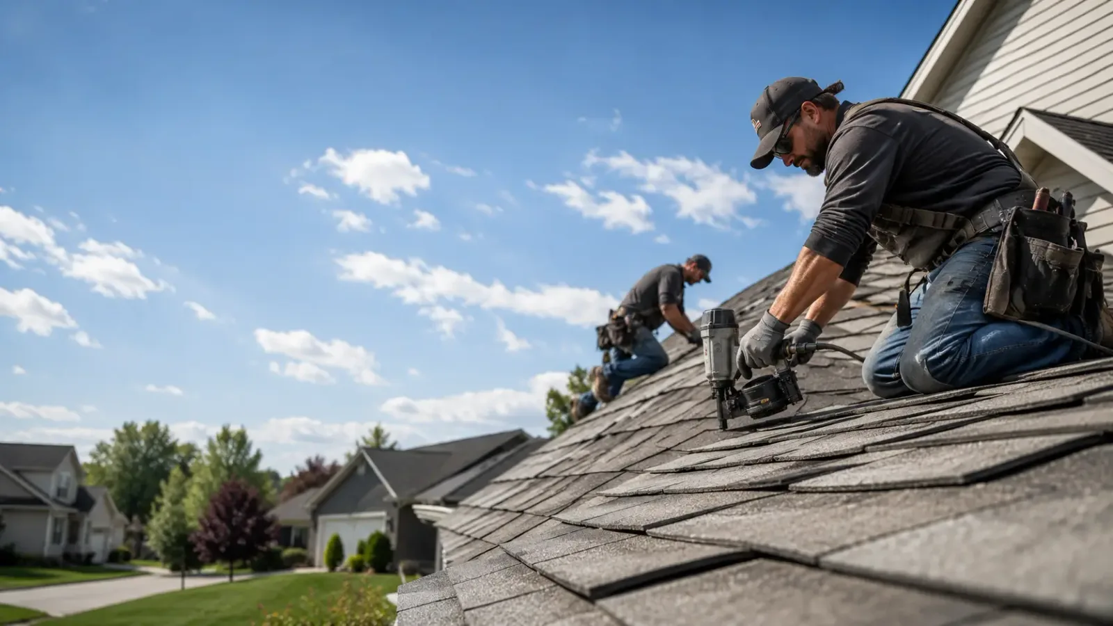 Storm Damage Roof Repair in Stamford, VT near me